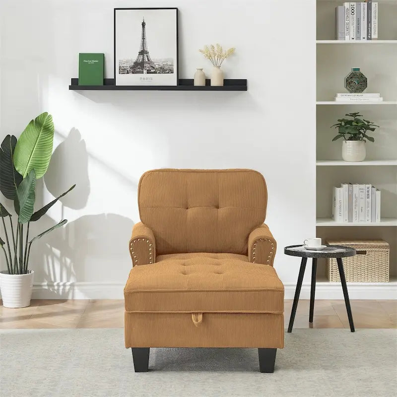 Chaise longue d'intérieur, canapé-lit, fauteuil rembourré
