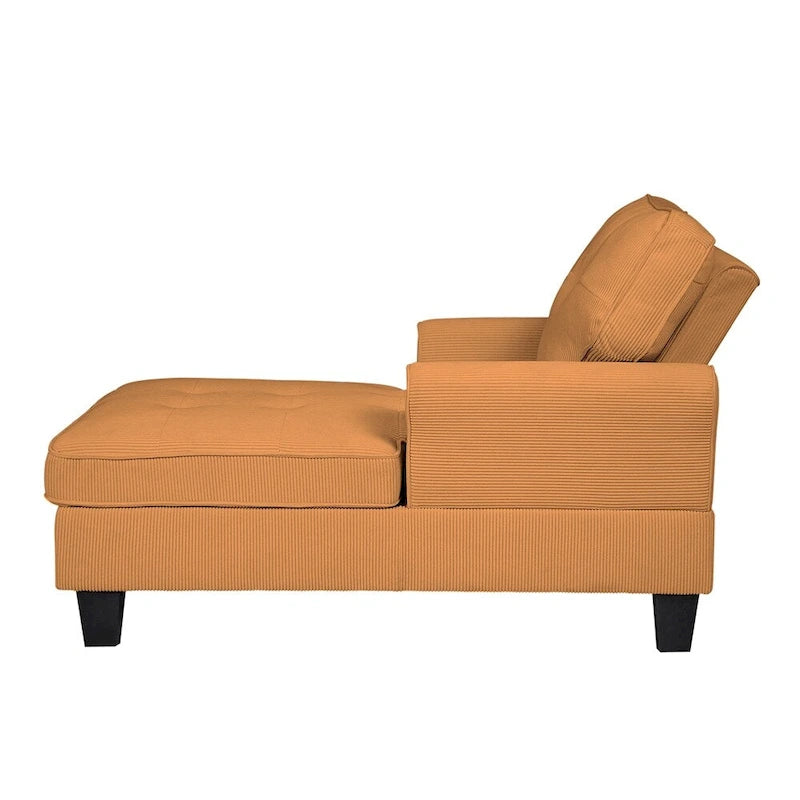Chaise longue d'intérieur, canapé-lit, fauteuil rembourré
