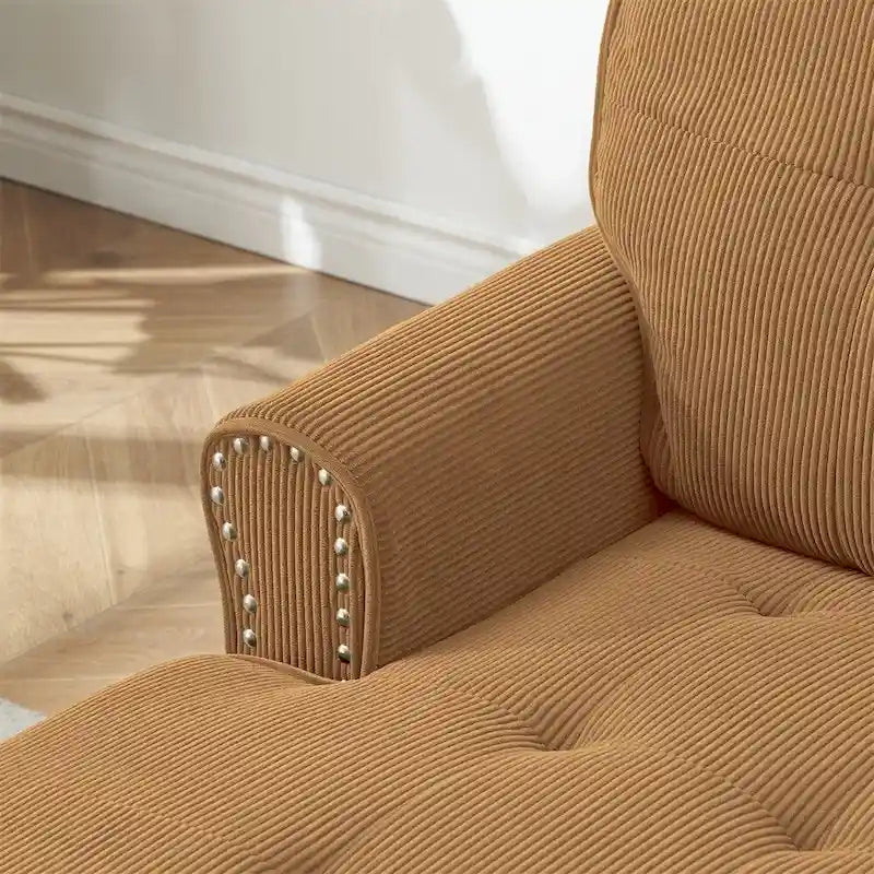 Chaise longue d'intérieur, canapé-lit, fauteuil rembourré