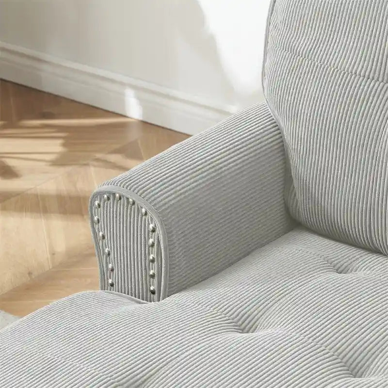 Chaise longue d'intérieur, canapé-lit, fauteuil rembourré