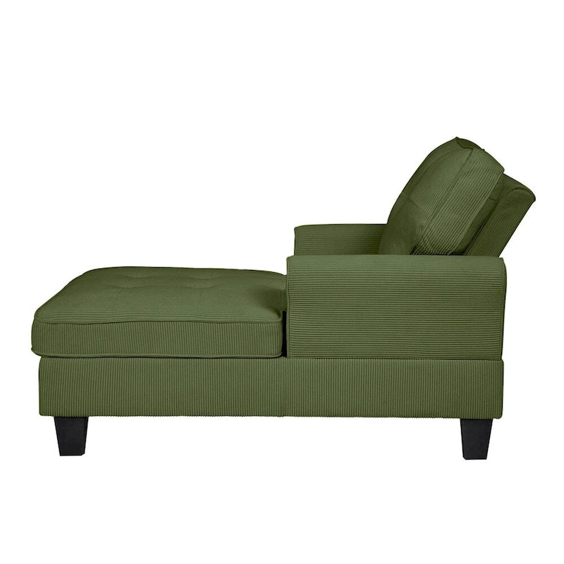 Chaise longue d'intérieur, canapé-lit, fauteuil rembourré