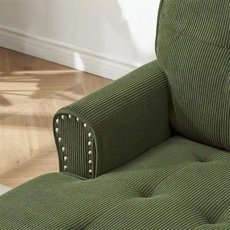 Chaise longue d'intérieur, canapé-lit, fauteuil rembourré