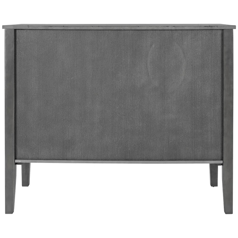 Meuble de rangement pour entrée, salon ou chambre à coucher avec étagère réglable