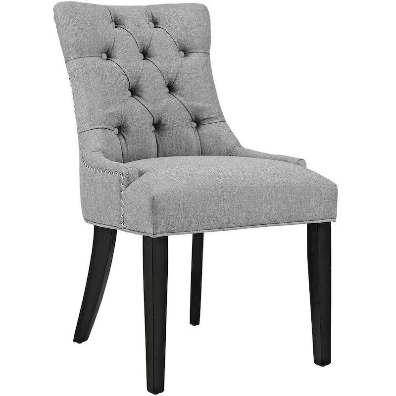 Chaise de salle à manger en tissu (lot de 2)