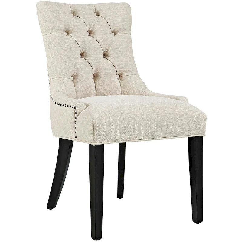 Chaise de salle à manger en tissu (lot de 2)