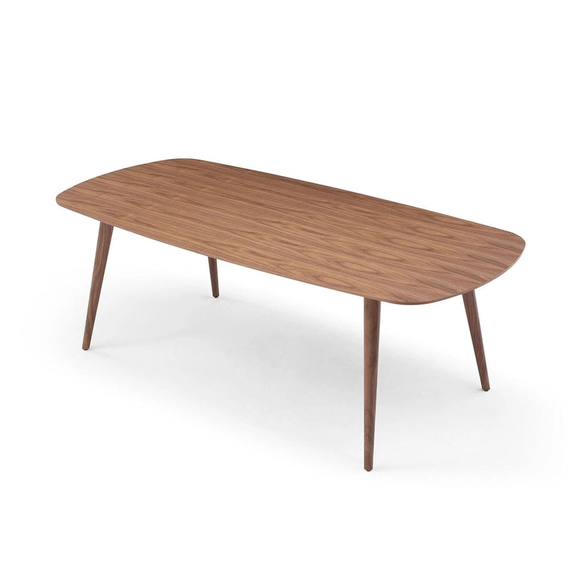 Table à manger rectangulaire style ferme moderne pour 4 à 8 personnes