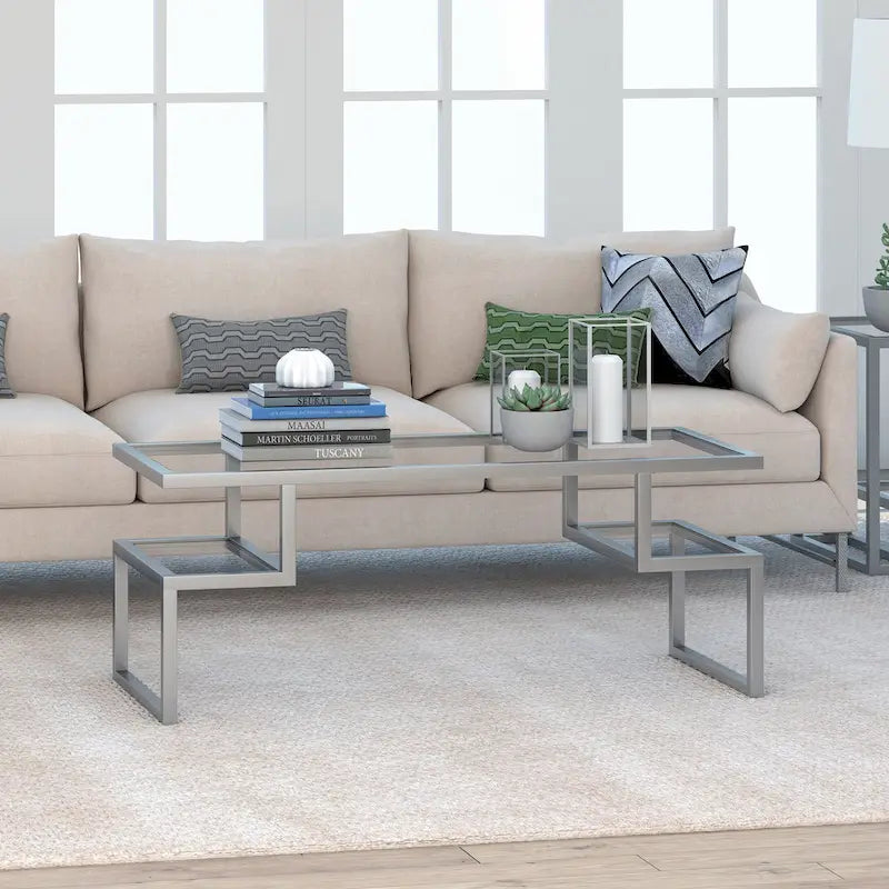 Carson Carrington Salinge Art Deco Coffee Table