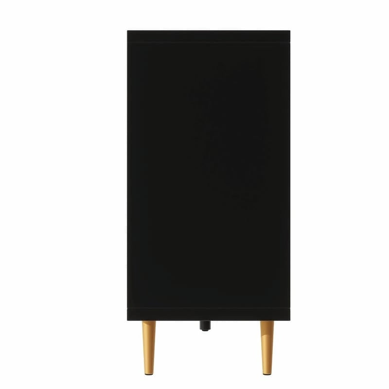 Console de 70 pouces de large avec étagères réglables