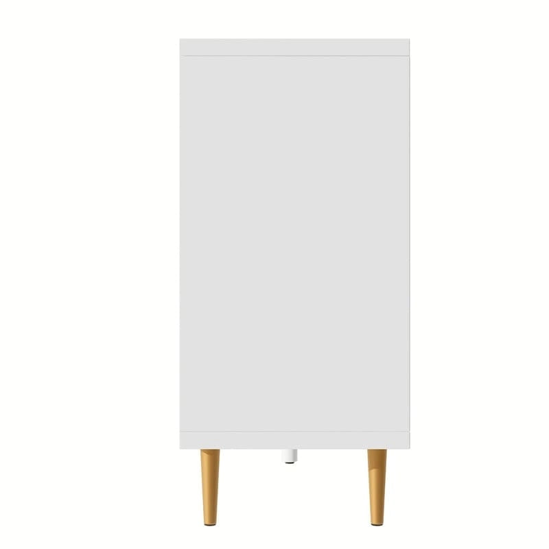 Console de 70 pouces de large avec étagères réglables