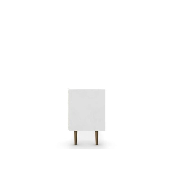 Meuble TV 4 étagères style moderne du milieu du siècle, 180 cm