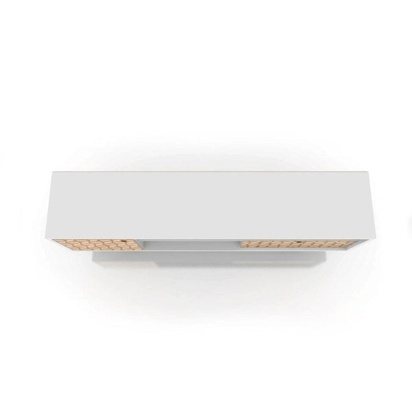 Meuble TV 4 étagères style moderne du milieu du siècle, 180 cm