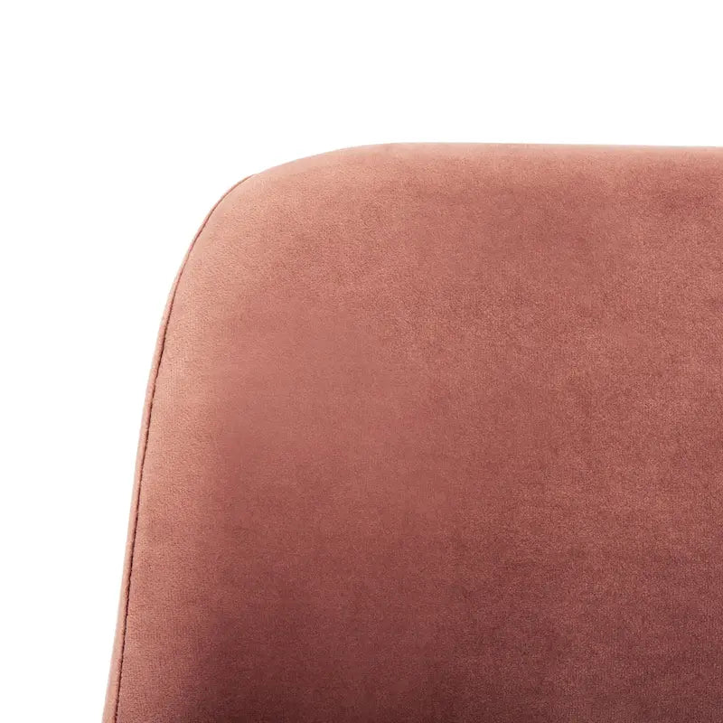 Chaise de salle à manger rembourrée – Gris / Or (Lot de 2) – 21 x 22 x 31 – 21L x 22P x 31H