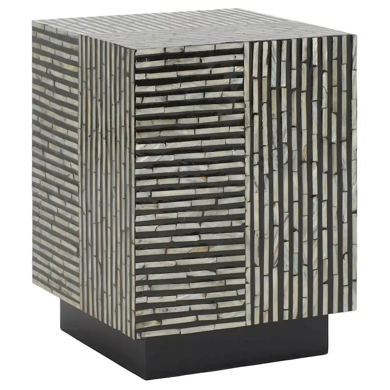 Tabouret carré - 14 L x 14 P x 19 H - 14Lx14Px19H