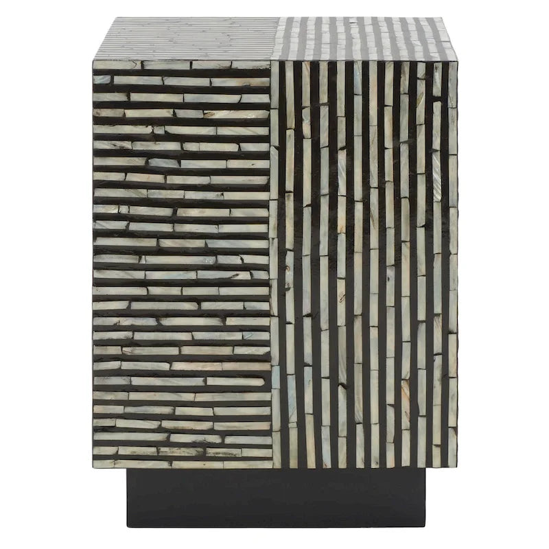 Tabouret carré - 14 L x 14 P x 19 H - 14Lx14Px19H