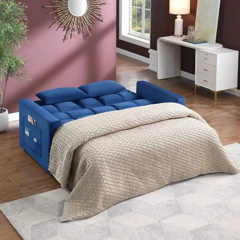 Canapé en velours – 66,25 L X 34 P