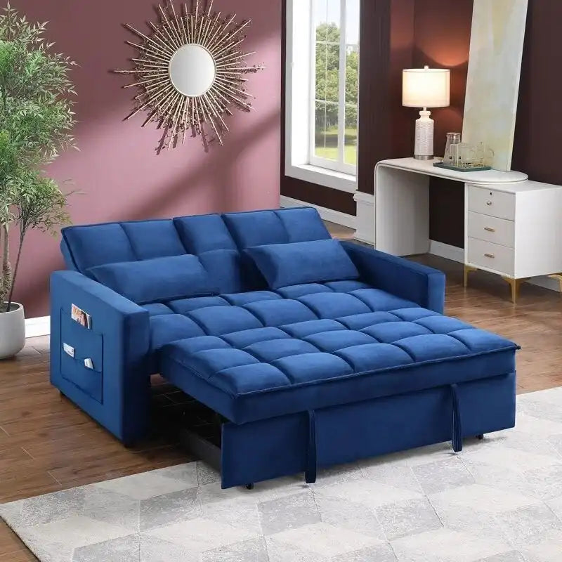 Canapé en velours – 66,25 L X 34 P