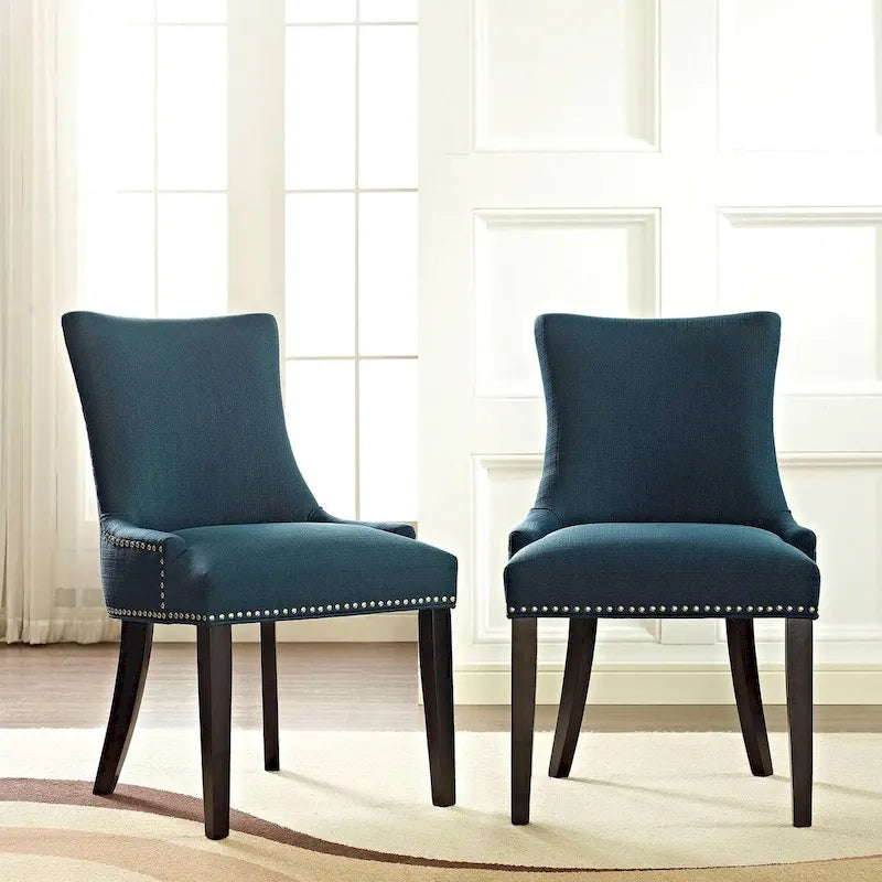 Chaise de salle à manger en tissu (chaise individuelle)
