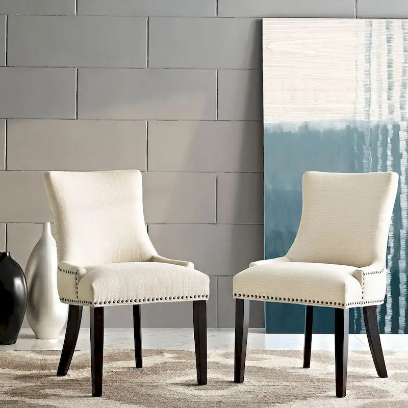 Chaise de salle à manger en tissu (chaise individuelle)