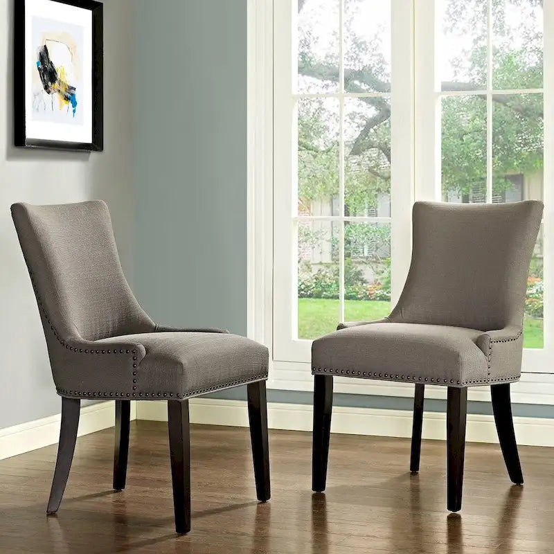 Chaise de salle à manger en tissu (chaise individuelle)