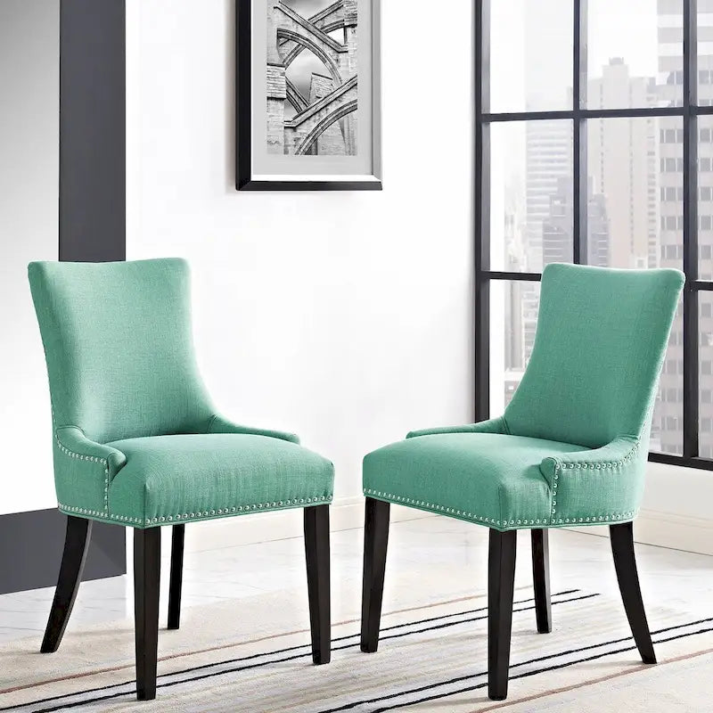 Chaise de salle à manger en tissu (chaise individuelle)