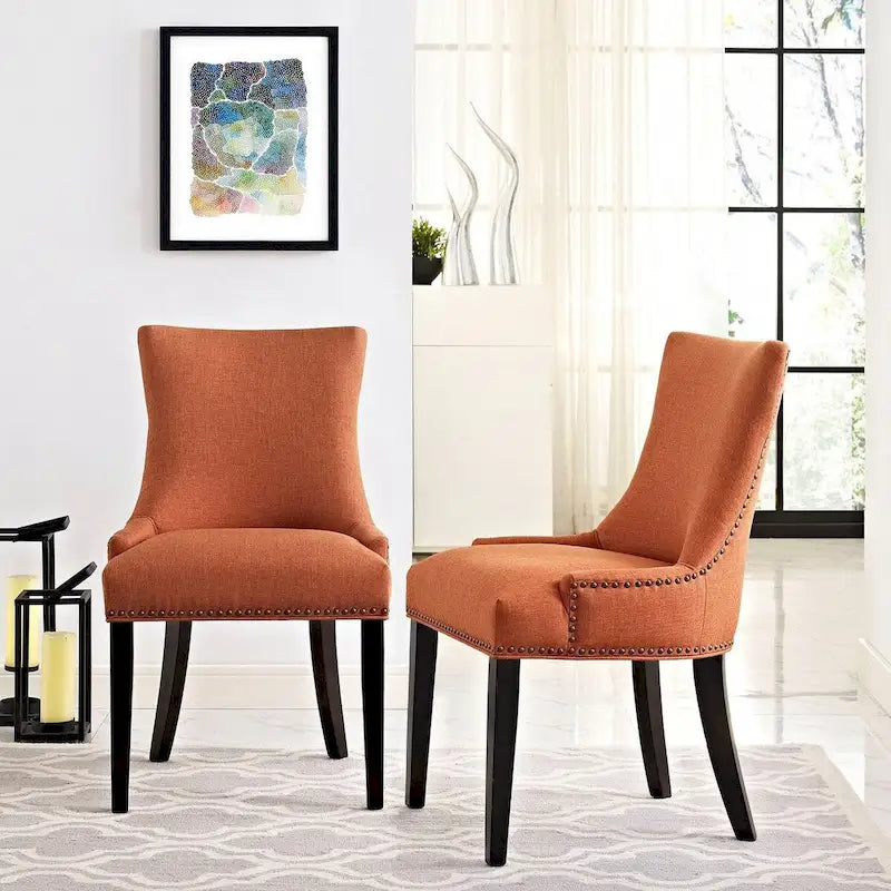 Chaise de salle à manger en tissu (chaise individuelle)