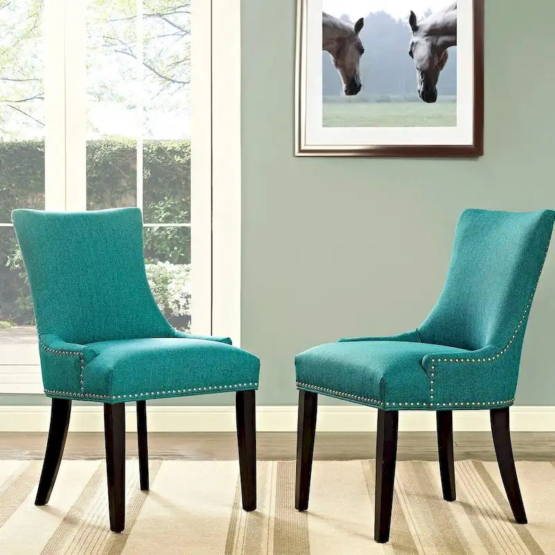 Chaise de salle à manger en tissu (chaise individuelle)
