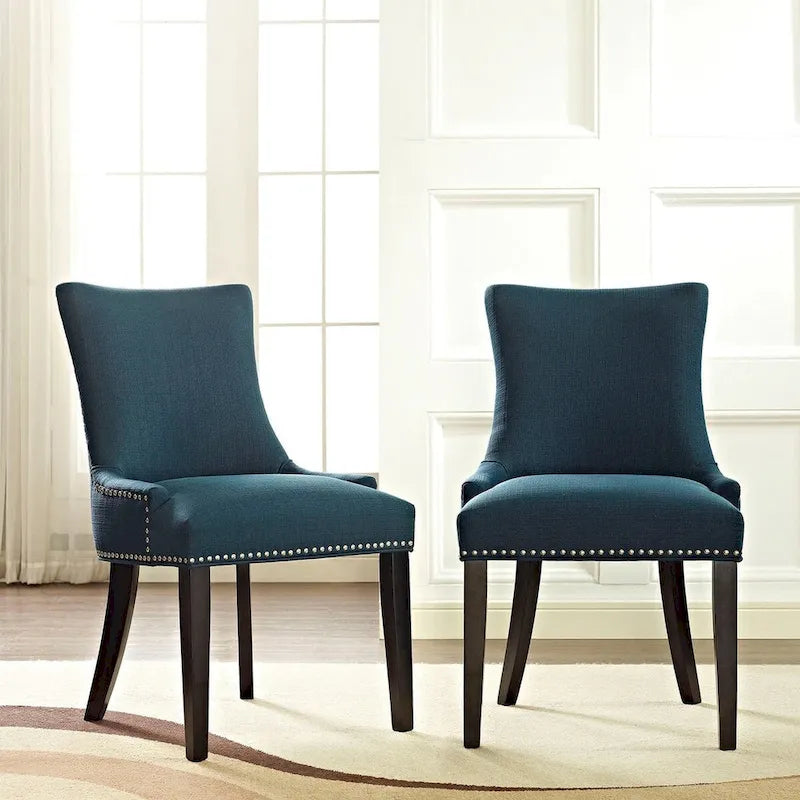 Chaise de salle à manger en tissu (chaise individuelle)