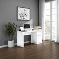 White Desk – Zoomed Out Room View